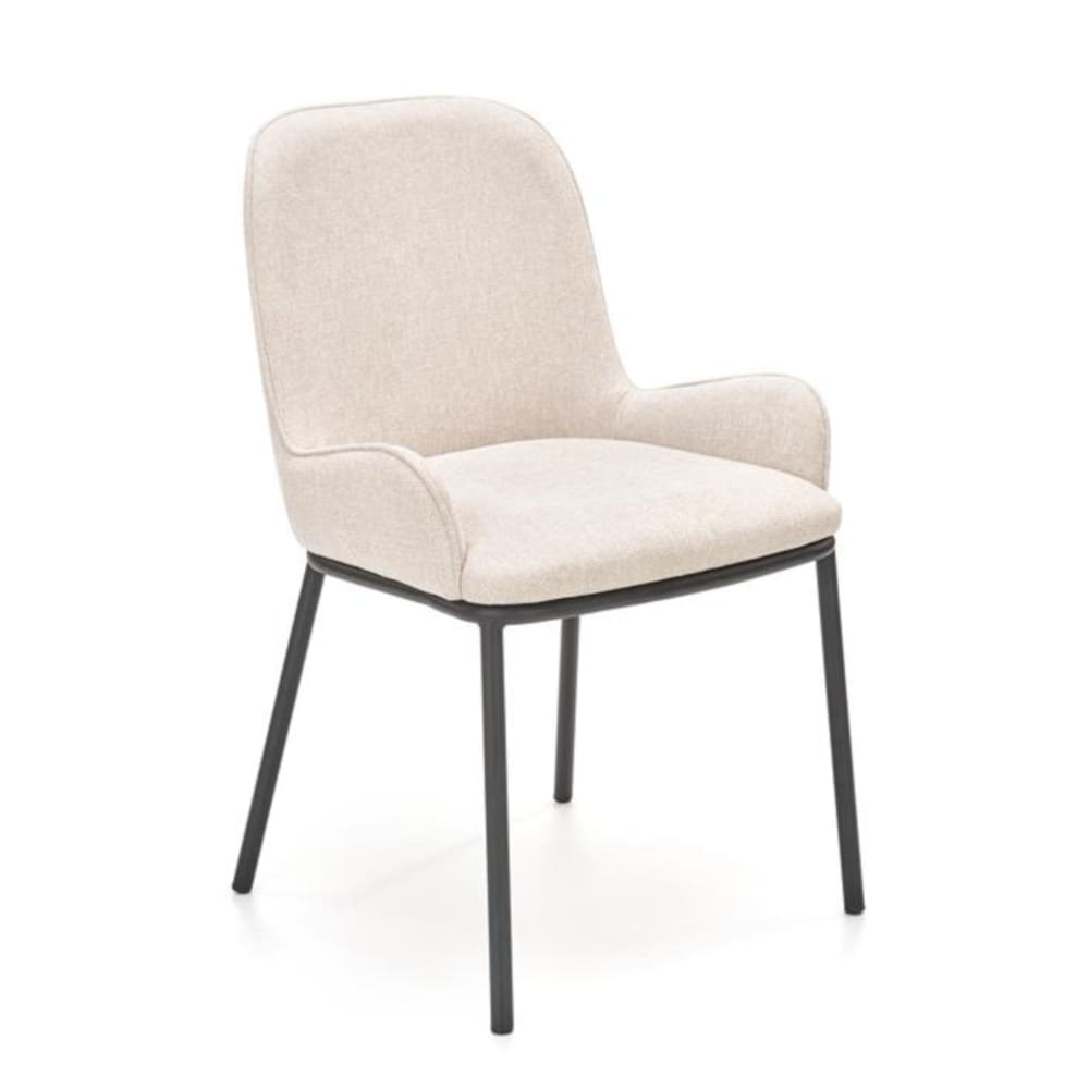 MSO Esszimmerstuhl aus beigem Stoff style modern - Stoff