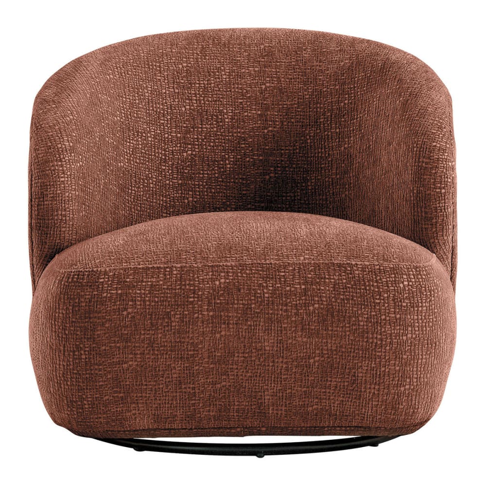 fauteuil en tissu jacquard - rose