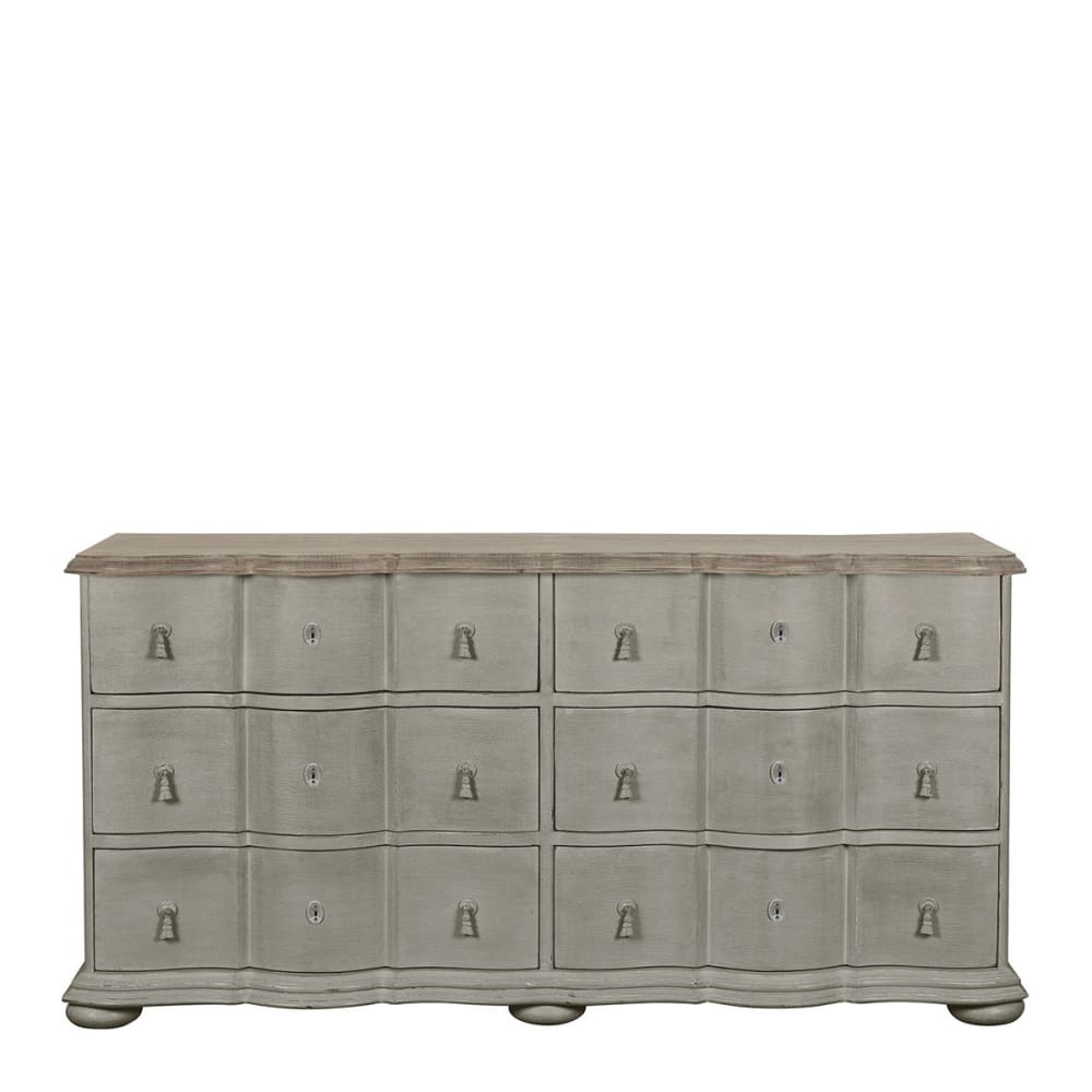 Commode en bois de manguier - pierre