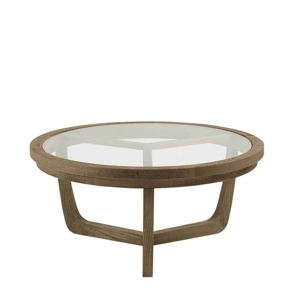 Table basse ronde en
