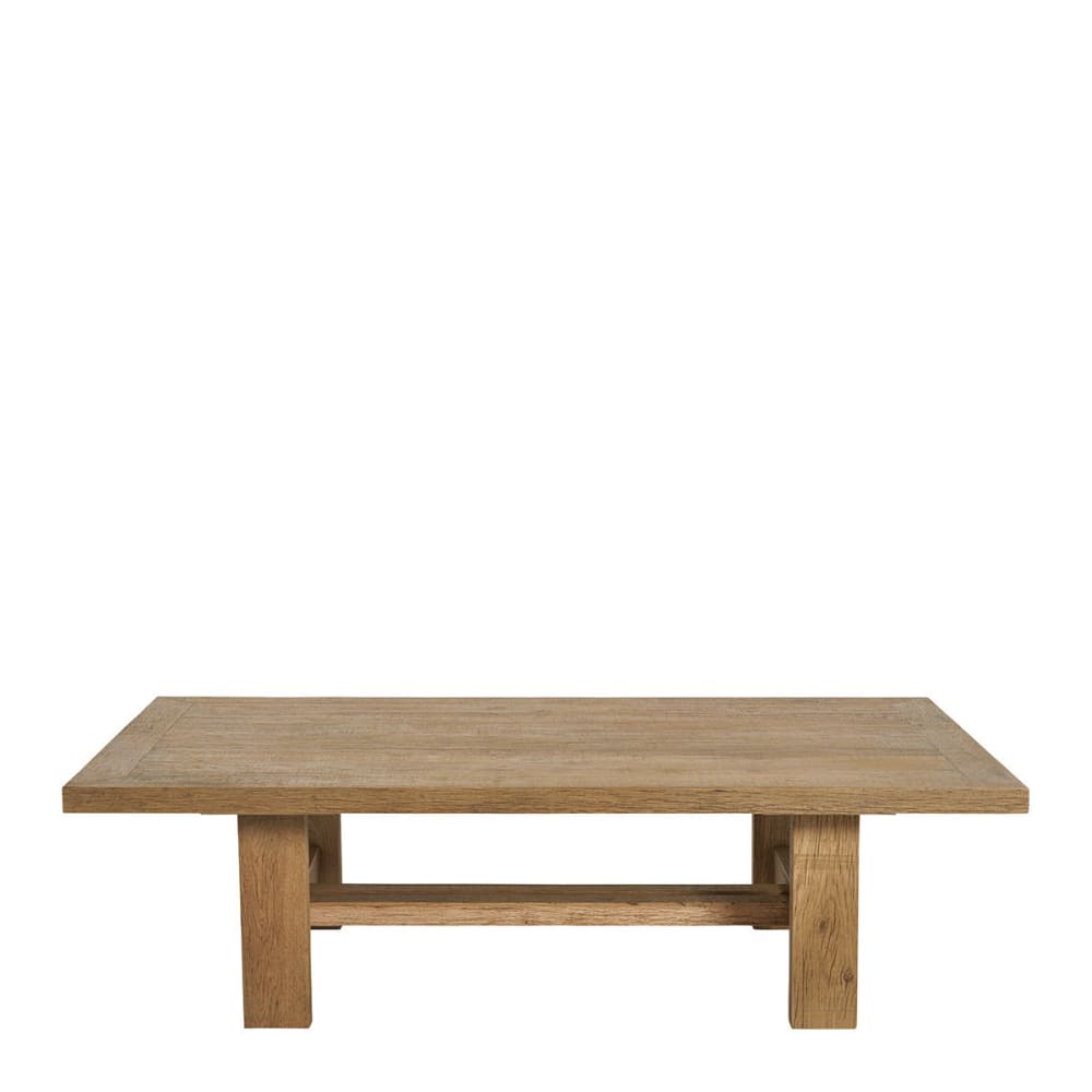 Table basse en bois de chêne clair Table basse en bois de chêne clair