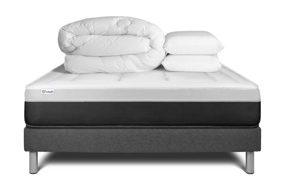 Pack sommier kit matelas - oreiller