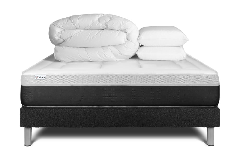 Pack sommier kit matelas - oreiller