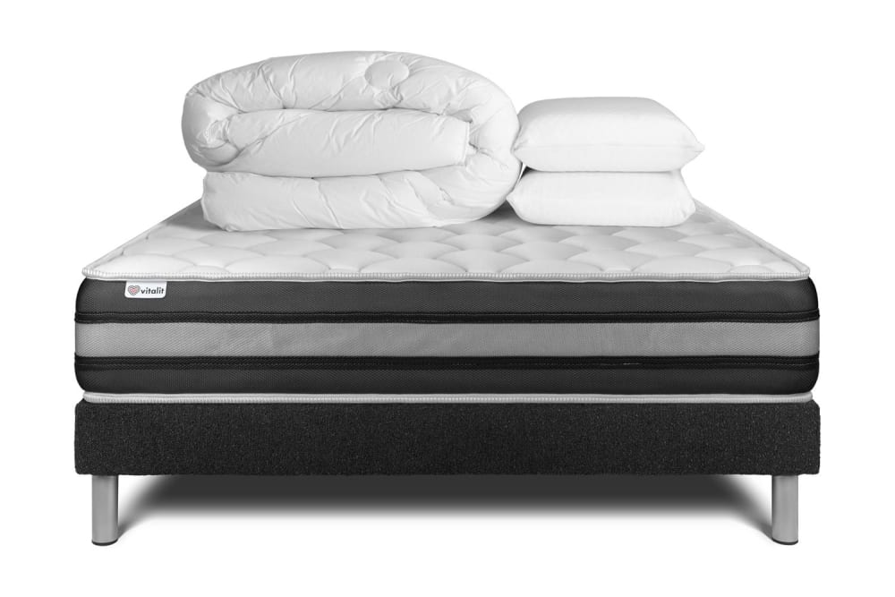 Pack sommier kit matelas - oreiller