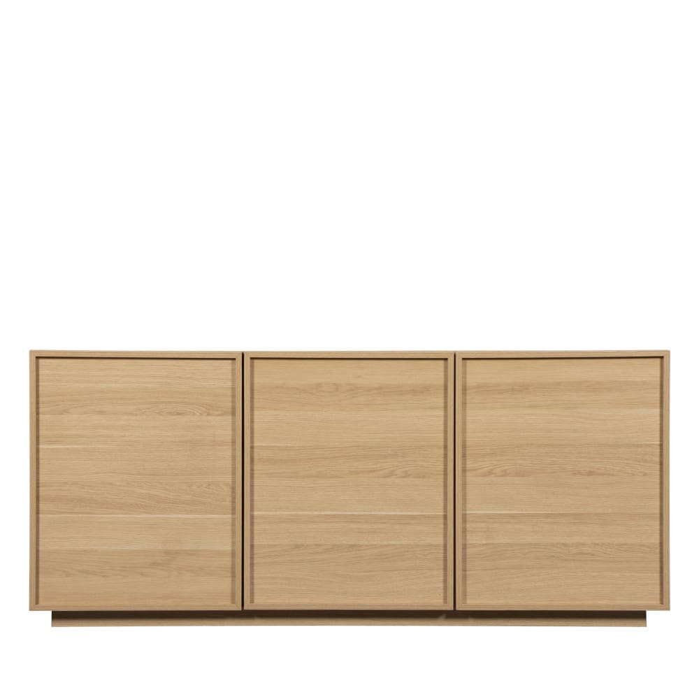 Buffet 3 portes en bois l160cm - bois clair Buffet 3 portes en bois l160cm - bois clair