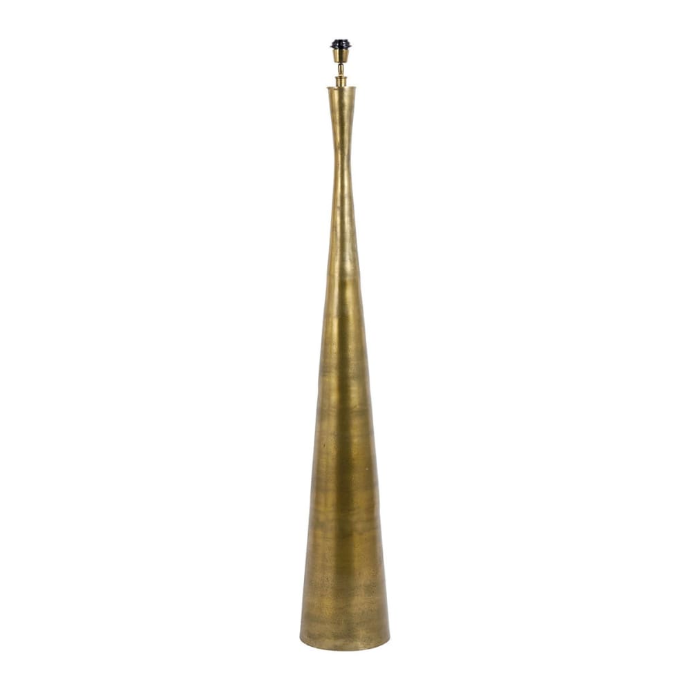Pied de lampadaire finition laiton antique - ø 25 x 156,5 cm — vue 4
