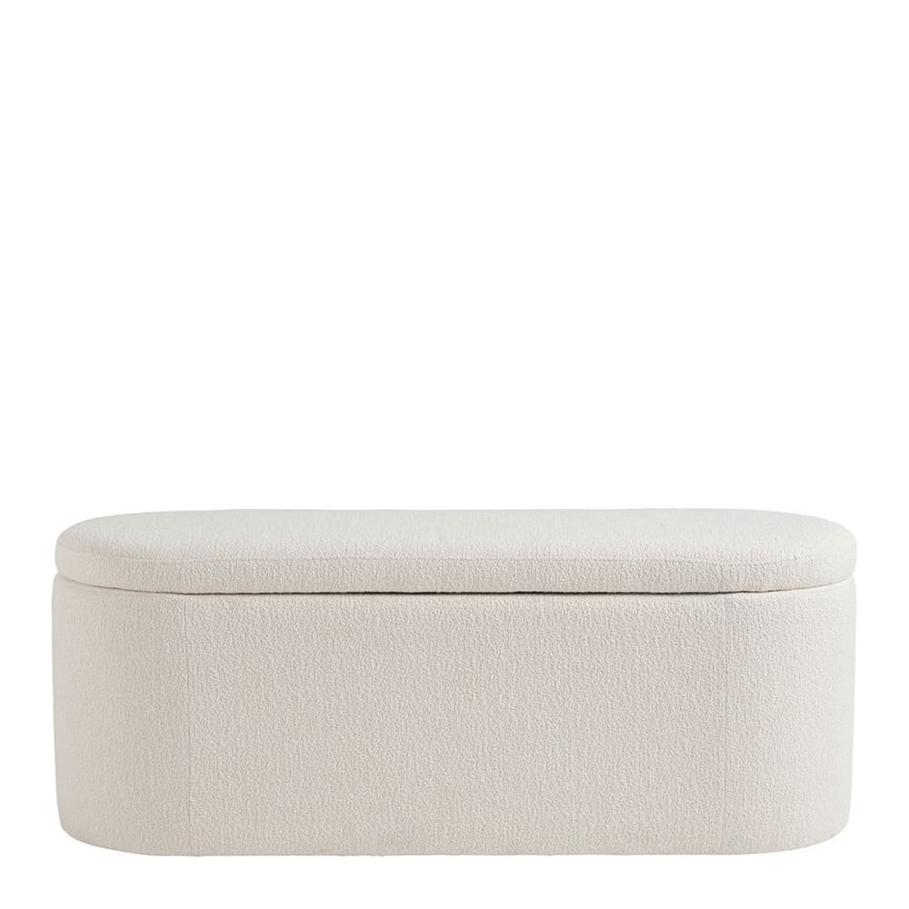 banc coffre en bouclette