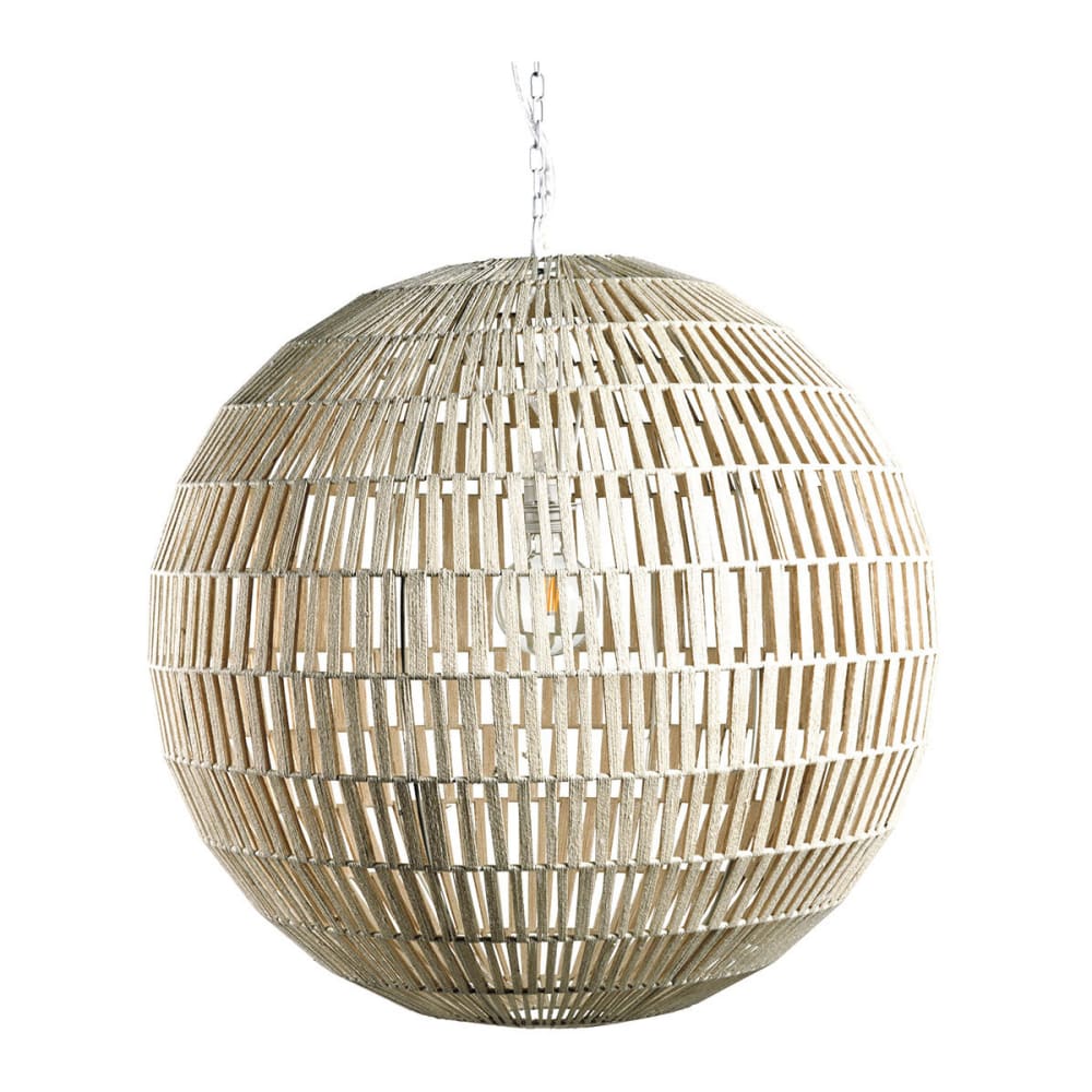 Suspension en jute - diam. 50 cm — vue 4