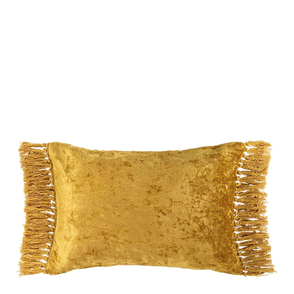 Housse de coussin en velours irisé - bronze - 60 x 40 cm