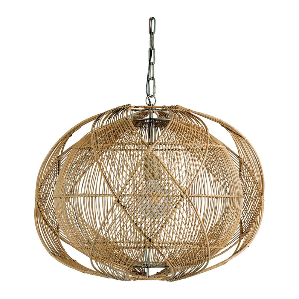 Suspension en rotin - ø 65 x 48 cm — vue 4