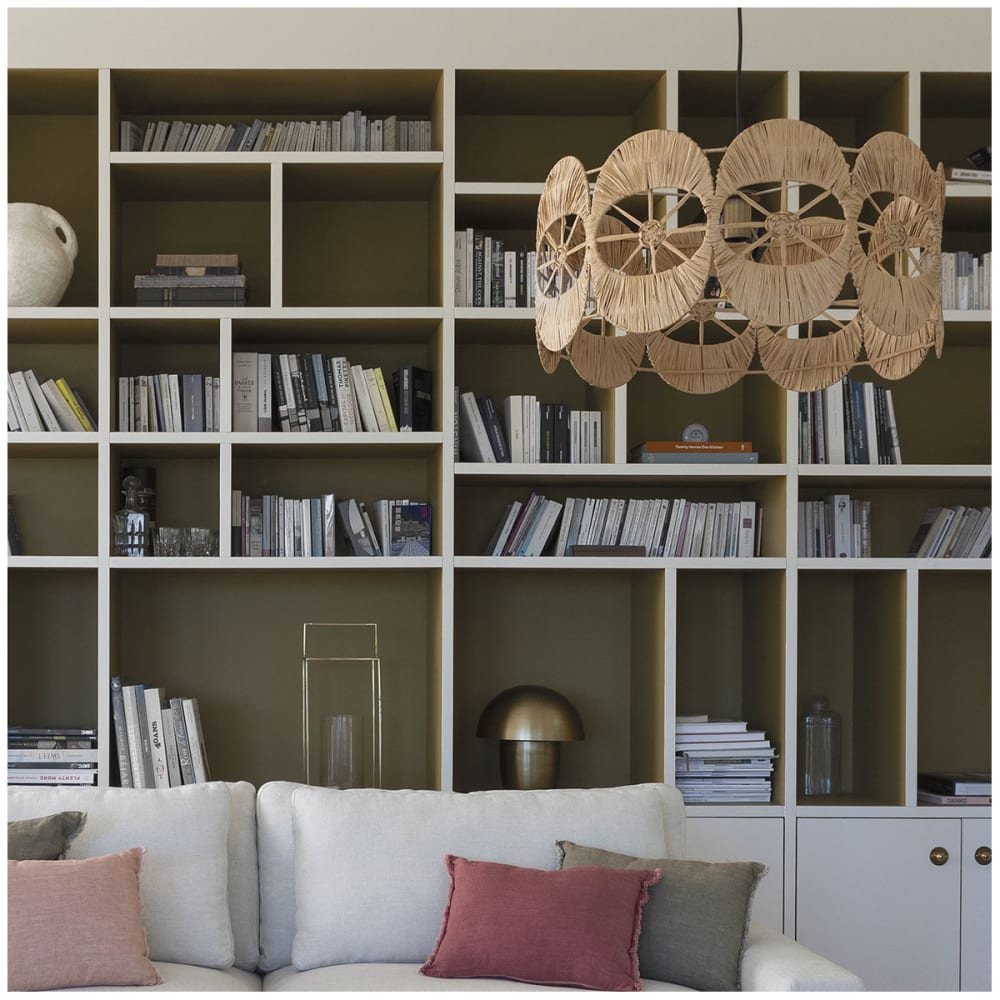 Suspension en raphia - ø 60 cm — vue 3