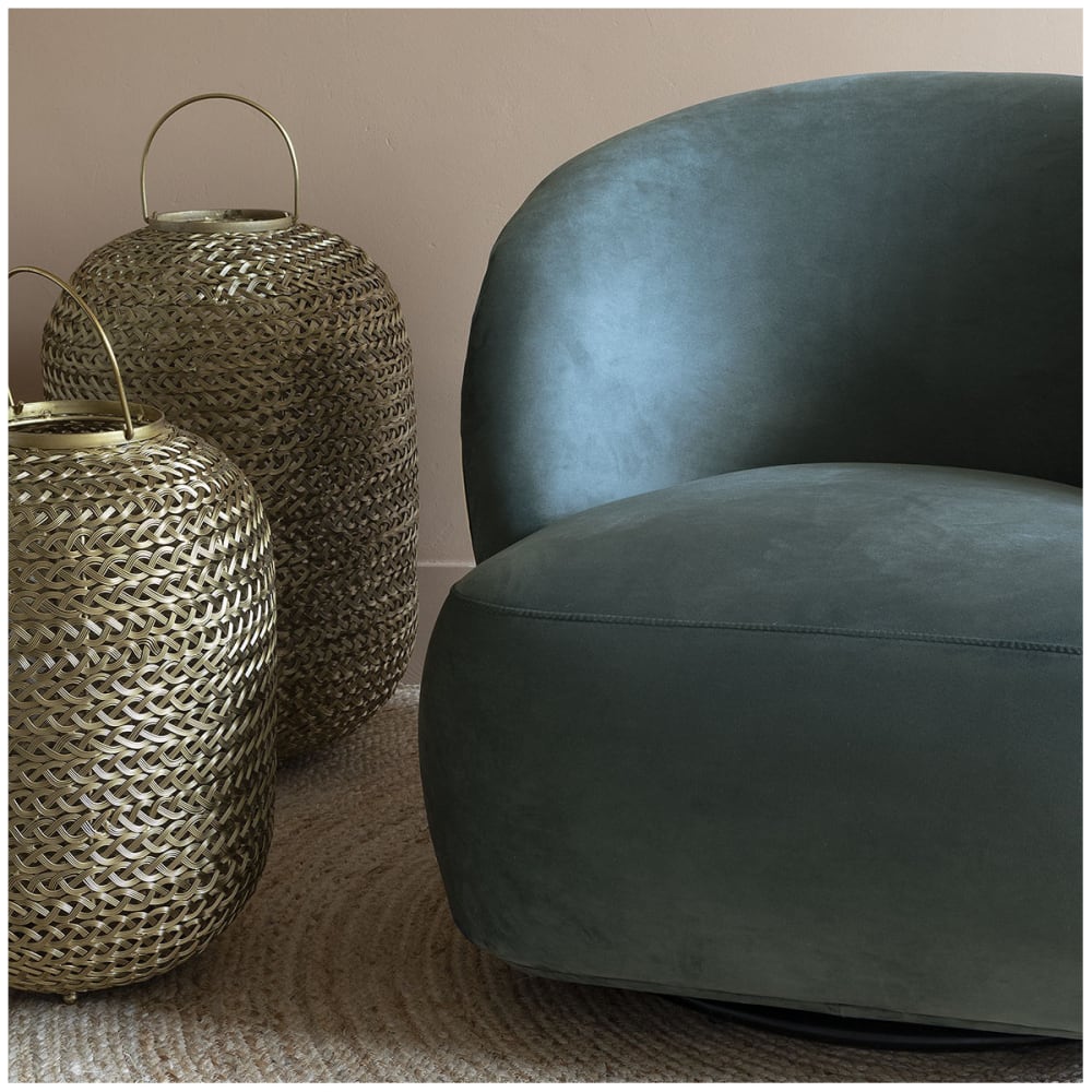 Lanterne métal tissé — vue 3