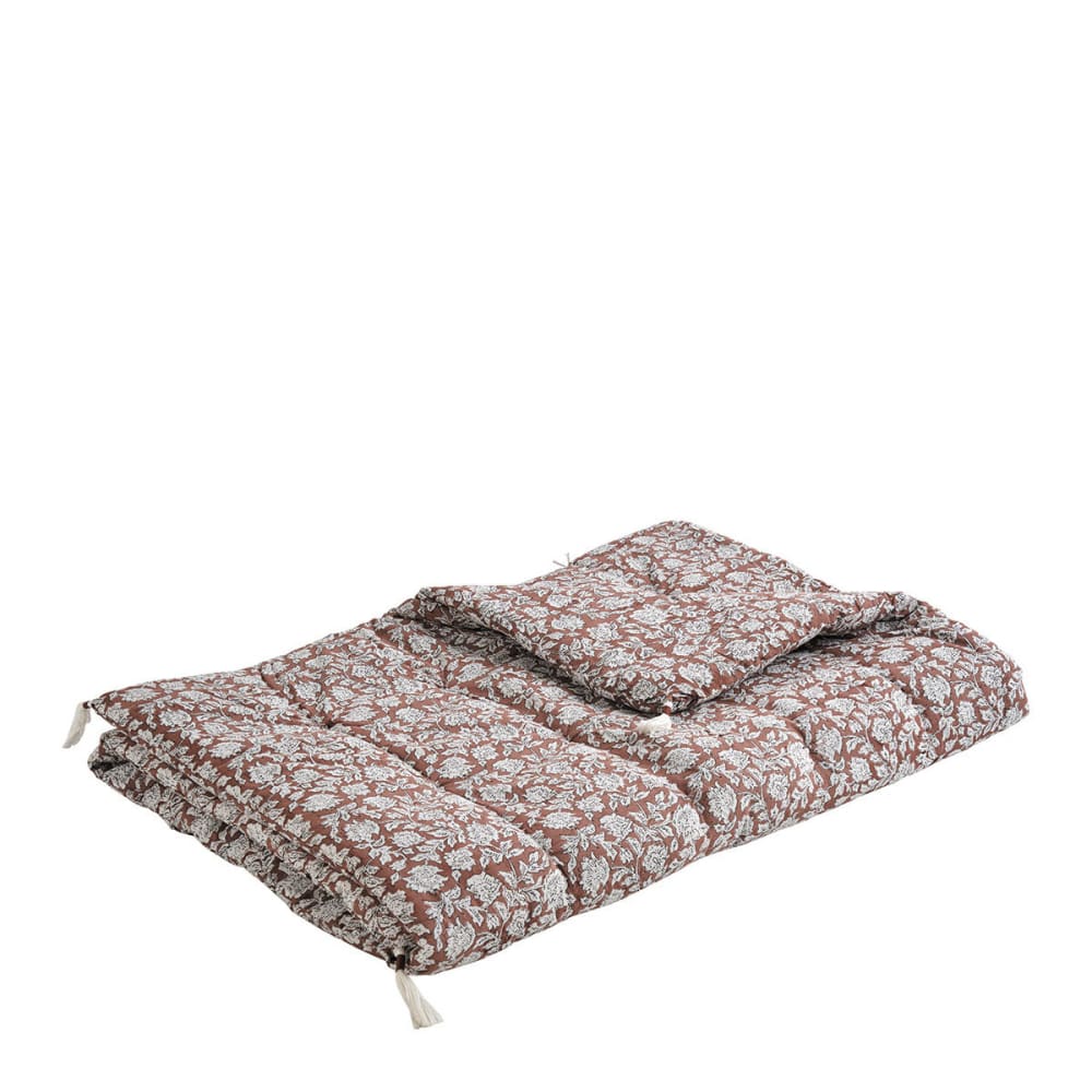 Futon en coton - 180 x 80 cm - terracotta Futon en coton - 180 x 80 cm - terracotta