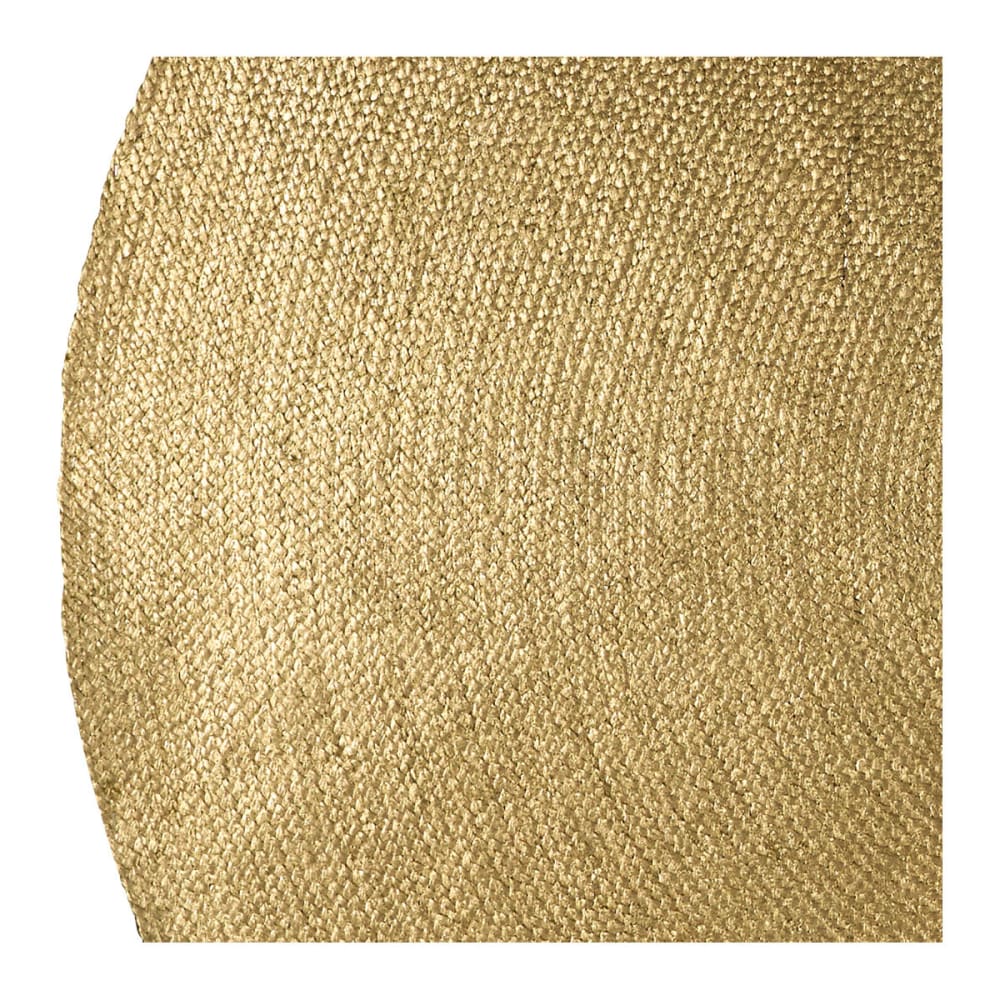 Tapis rond en jute - doré - diam. 200 cm — vue 4
