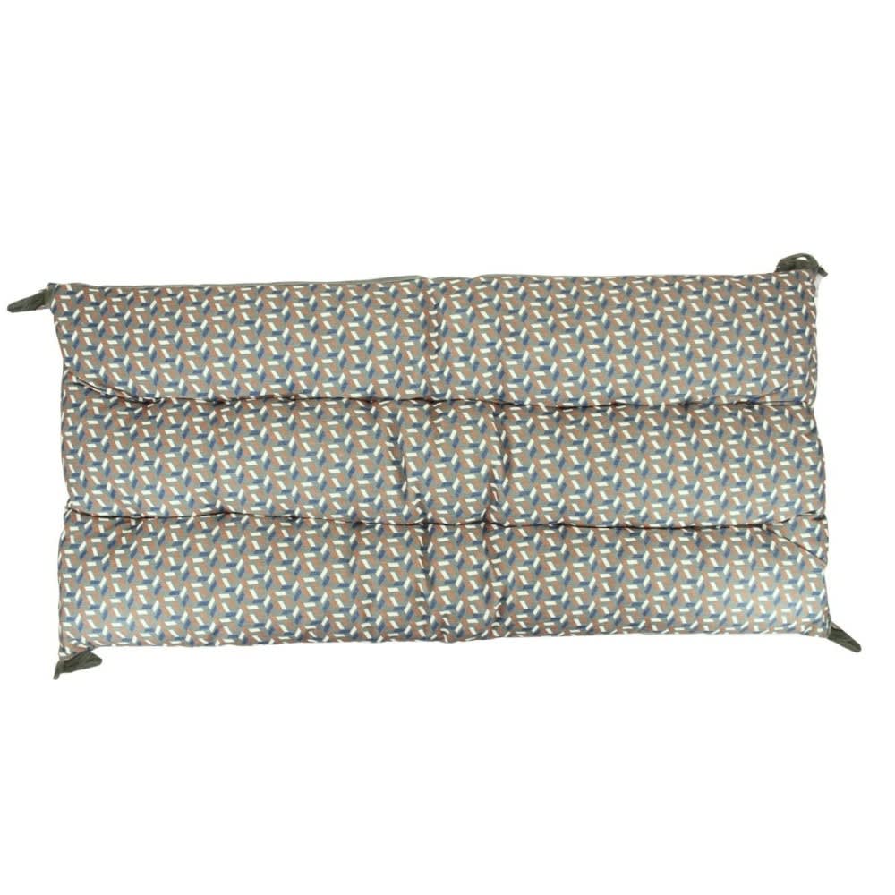 Matelas en tissu déperlant et anti-uv à motifs verts 120x60cm Matelas en tissu déperlant et anti-uv à motifs verts 120x60cm