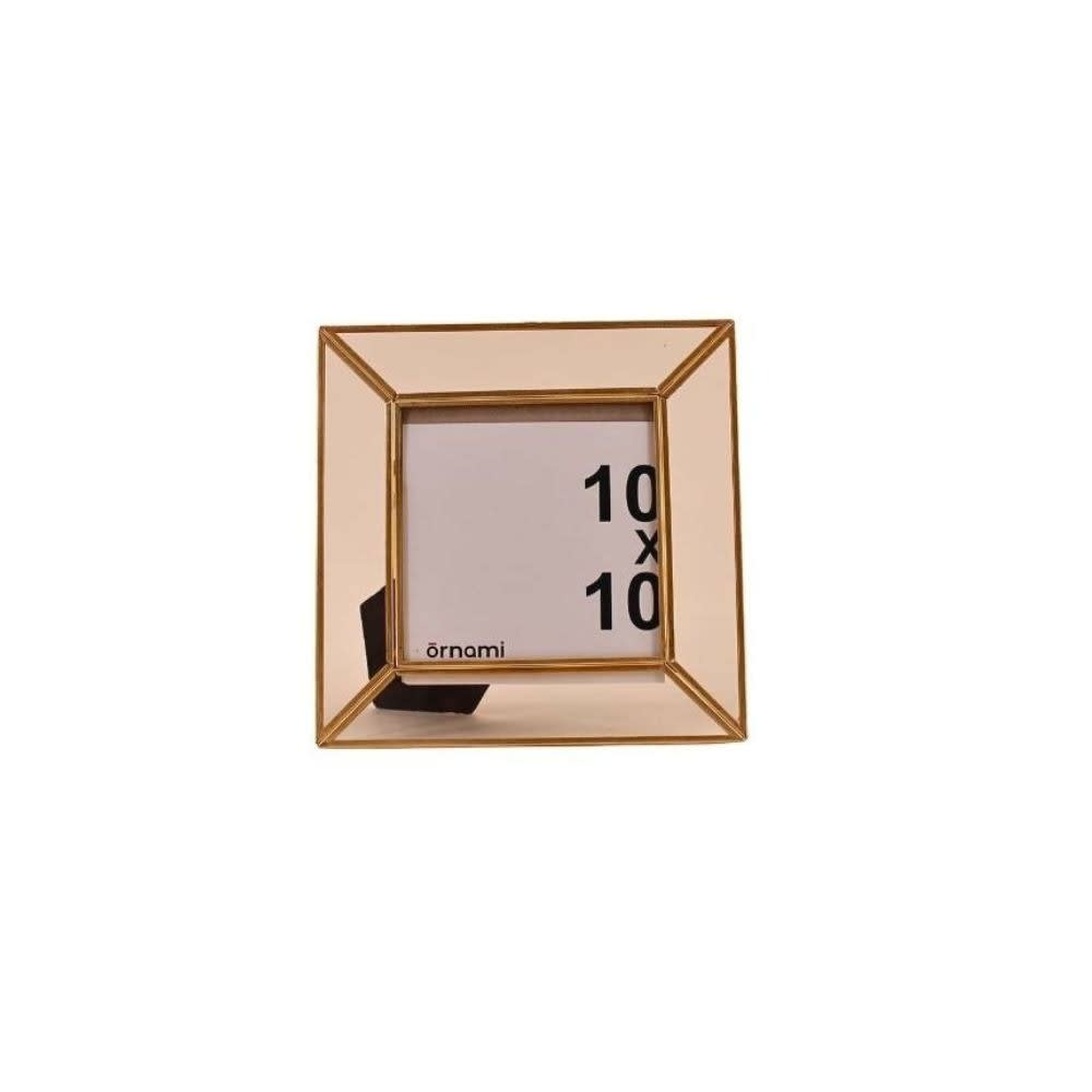 Cadre photo en laiton 10x10cm