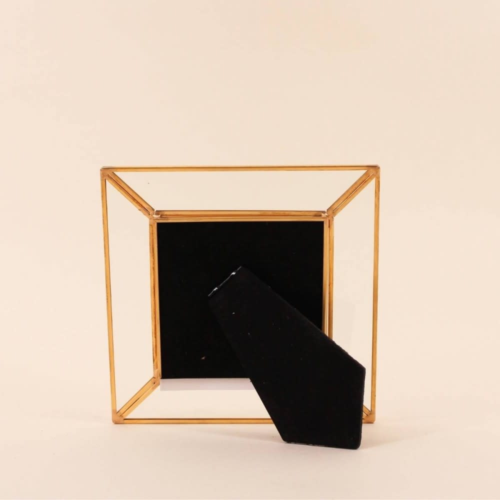 Cadre photo en laiton 10x10cm — vue 3