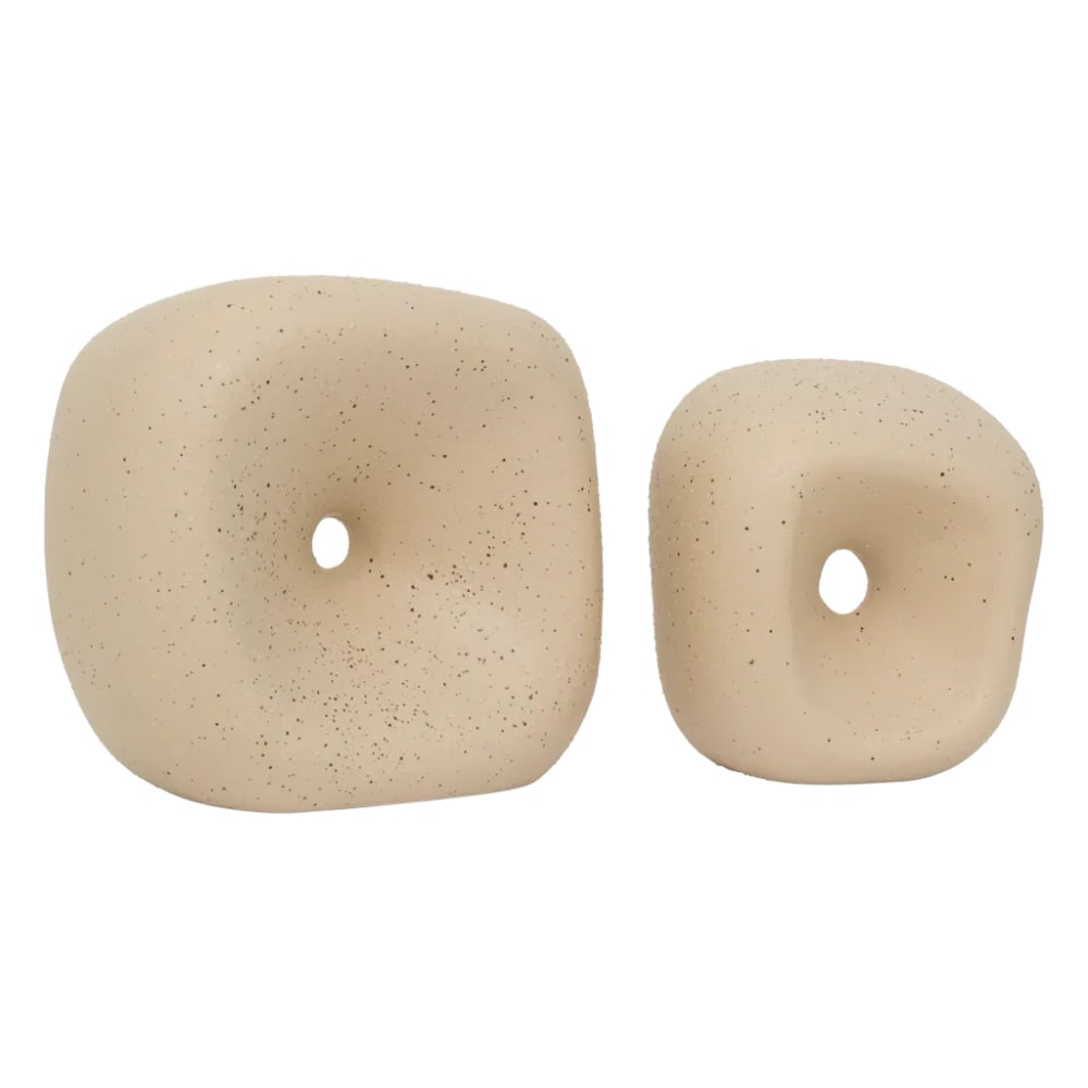 Urban Nature Culture Deko-Objekt aus Keramik beige Set von 2 18.3 * 12.7 * 17.6 cm - Keramik