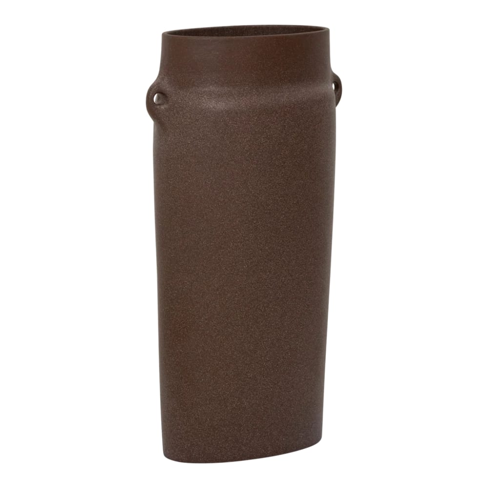 Vase en céramique marron 27 * 16 * 50 cm — vue 4