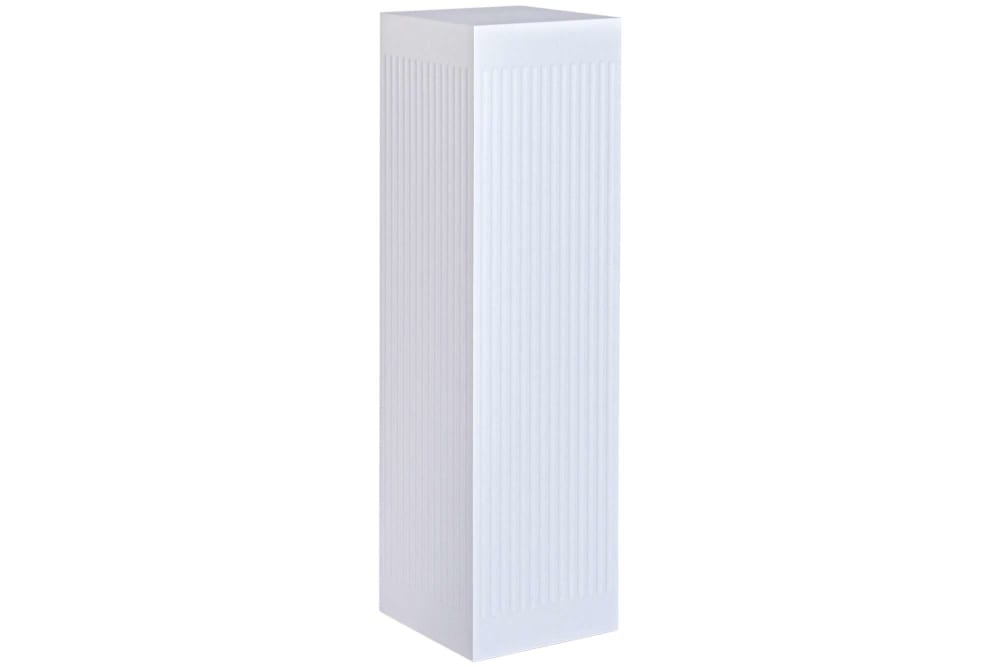 Bout de canapé colonne - blanc