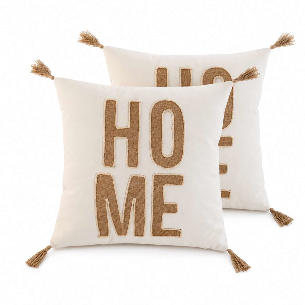 Lot 2 coussins en coton