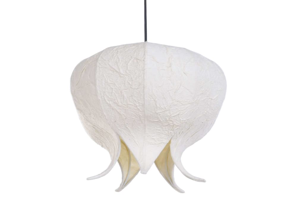 Plafonnier fleur en papier