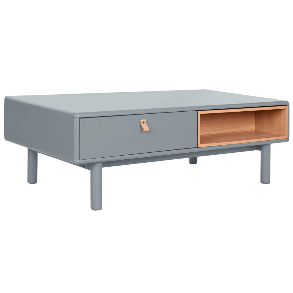 Table basse en mdf gris