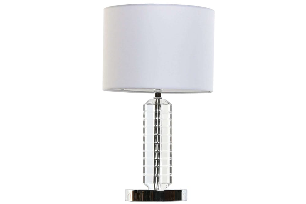 Lampe en verre doré