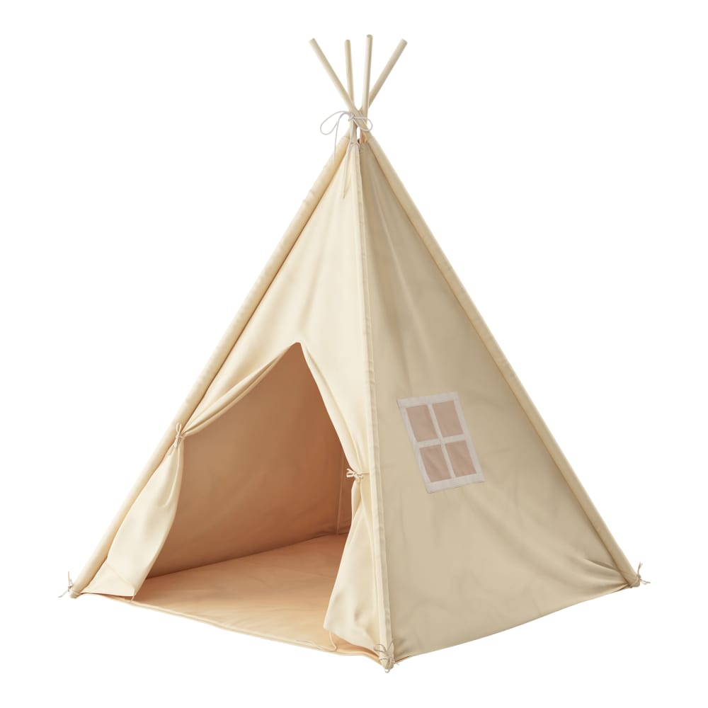 Tipi en coton blanc
