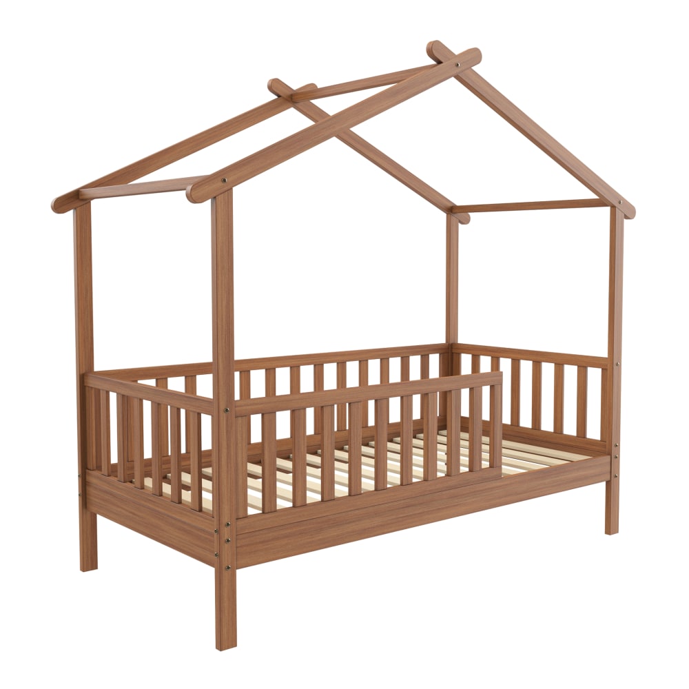 Lit cabane en pin massif