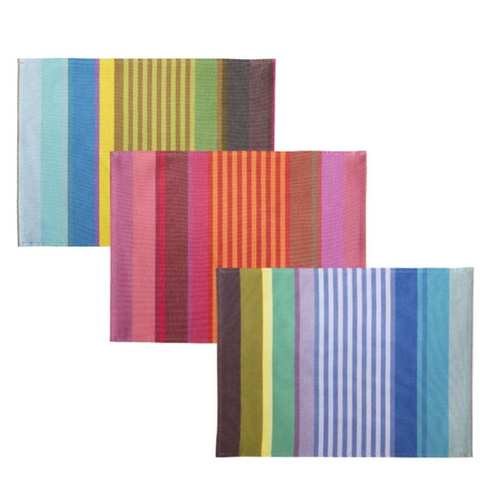 Set de table en coton multicolore 37x50 cm