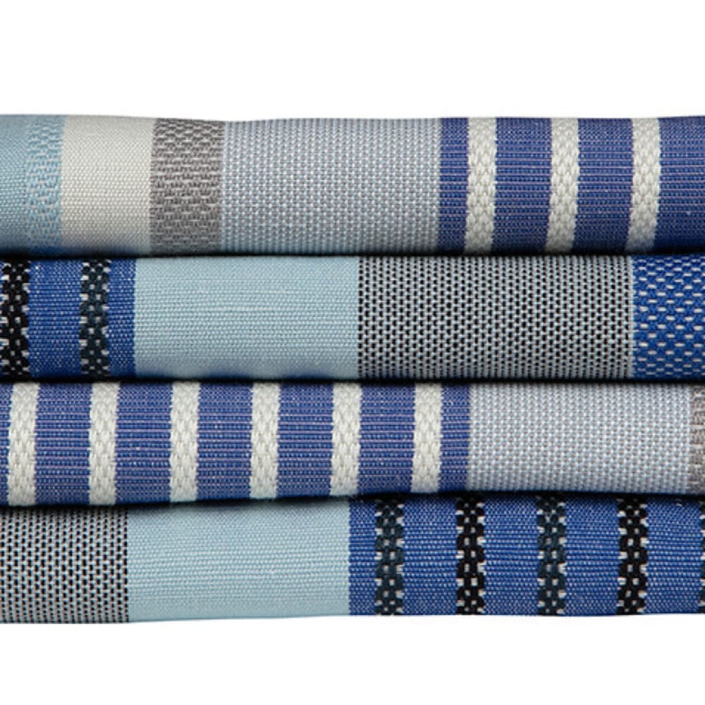 Serviette de table en coton bleu 38x38 cm