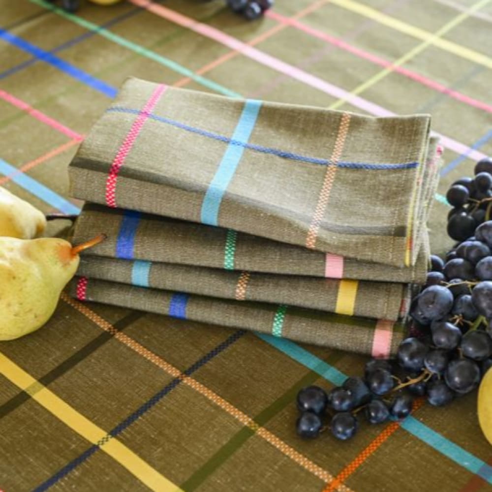 Serviette aus brauner Baumwolle - Maisons Du Monde
