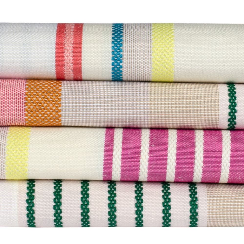 Serviette de table en coton multicolore 38x38 cm