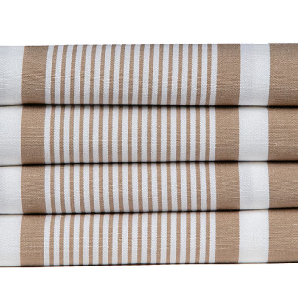 Serviette de table en coton marron 38x38 cm