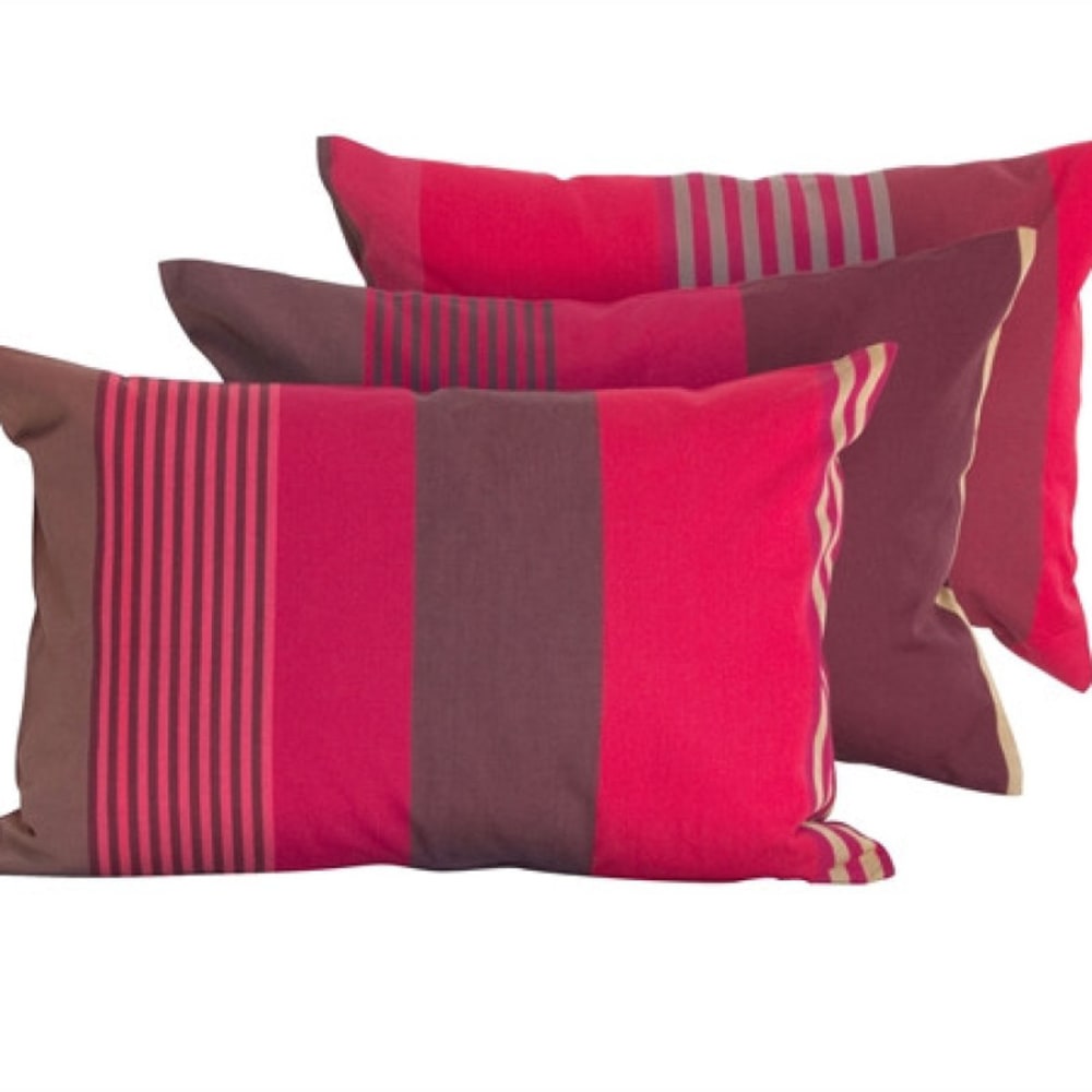 Kissenbezug aus roter Baumwolle 50x35 cm - Maisons Du Monde