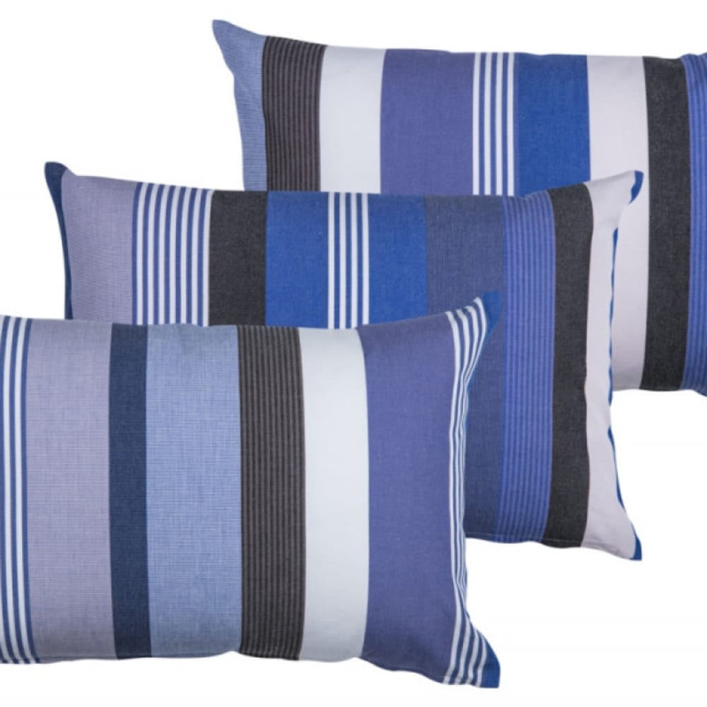 Kissenbezug aus blauer Baumwolle 50x35 cm - Maisons Du Monde
