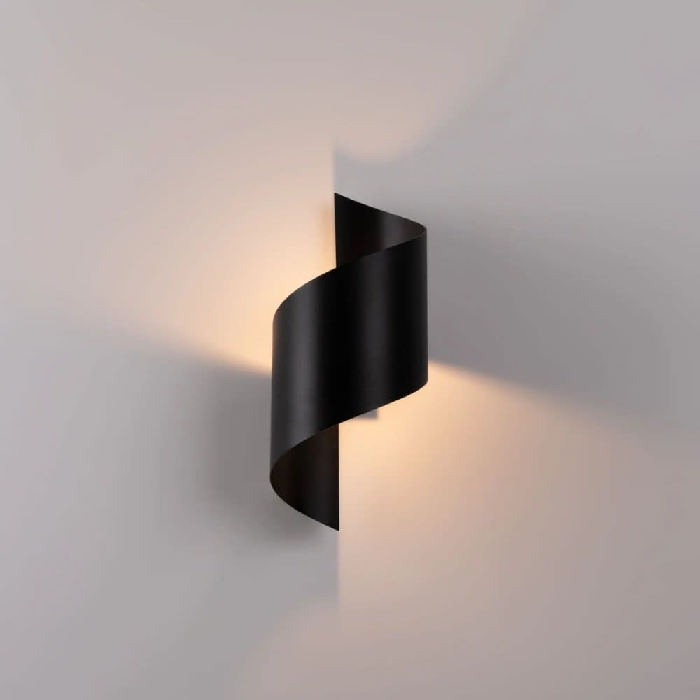 Wandleuchte aus Stahl schwarz vertikal G9 - Maisons Du Monde