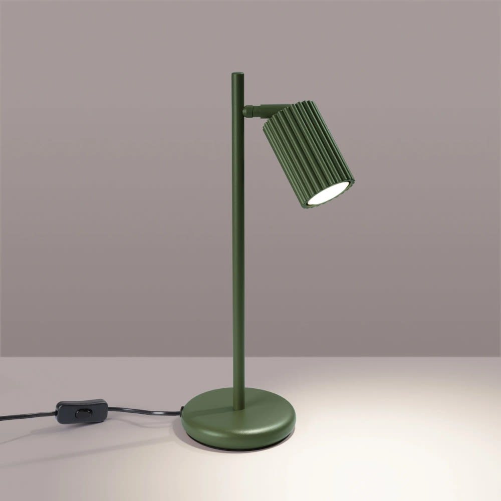 Tischleuchte Grüne mit modernem Design und einstellbarem Licht -