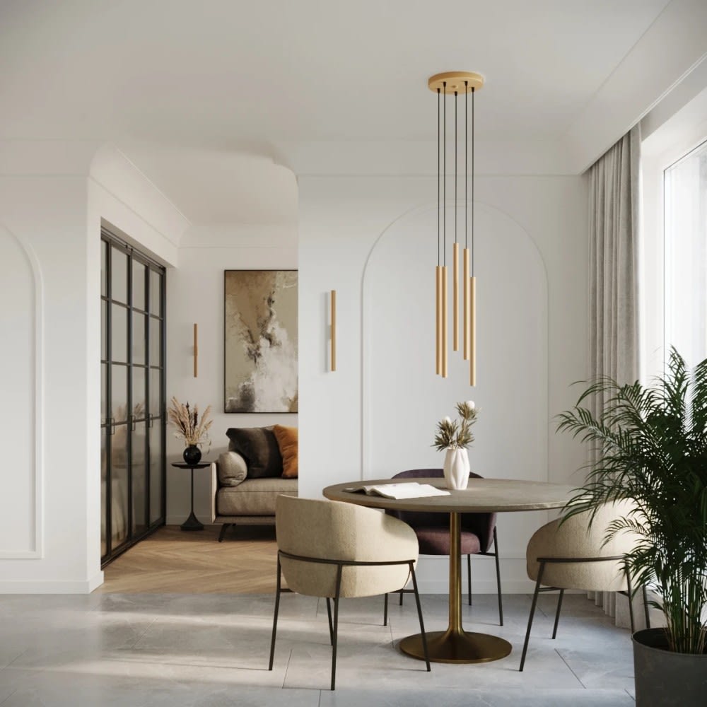 Wandleuchte aus Metall gold 2-flammig G9 - Maisons Du Monde