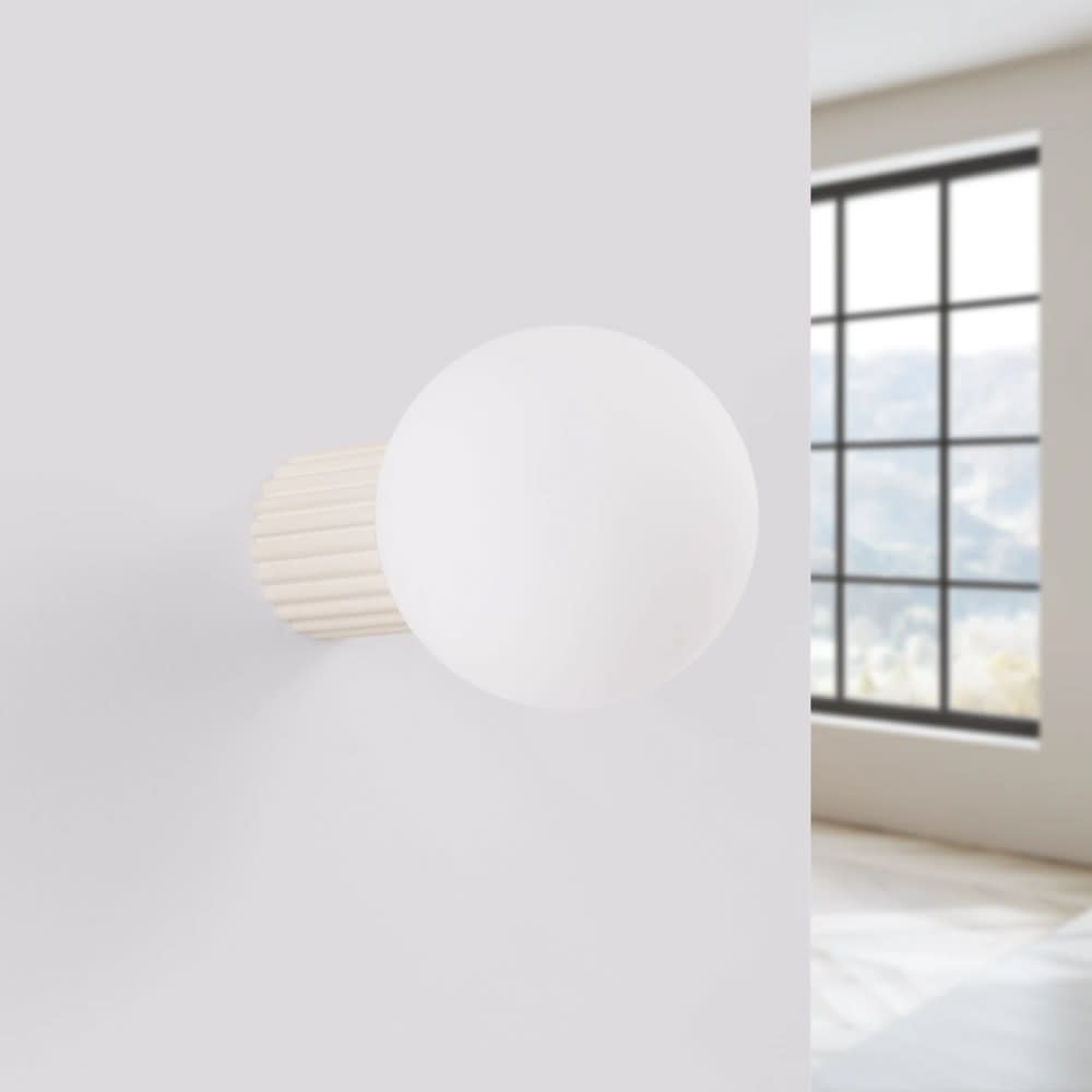 Wandleuchte aus Aluminium beige G9 - Maisons Du Monde