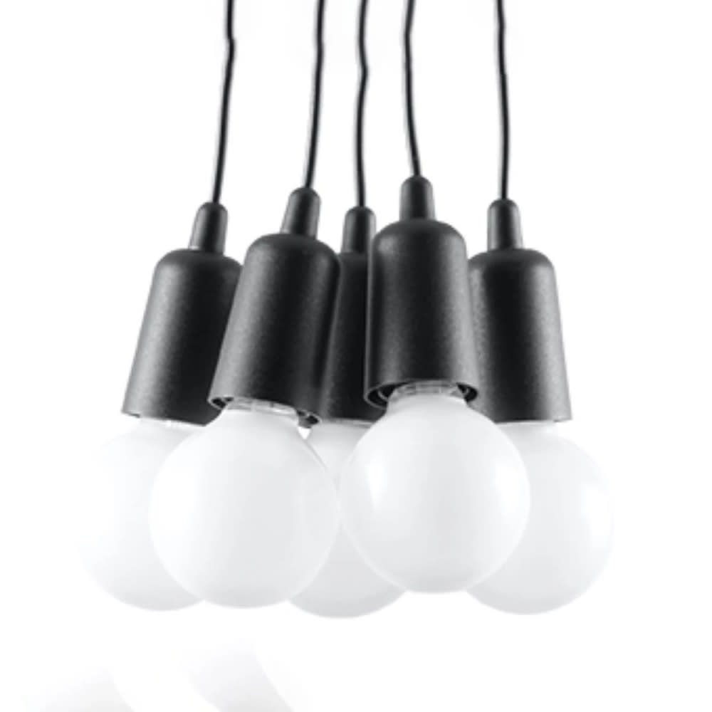 Suspension avec 5 douilles noires — vue 3