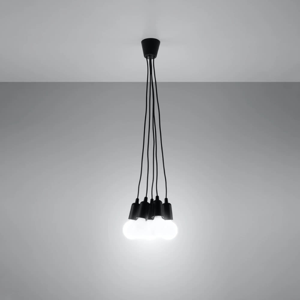 Suspension avec 5 douilles noires — vue 4