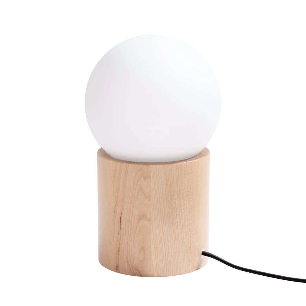 Lampe de table de style scandinave en bois naturel Lampe de table de style scandinave en bois naturel