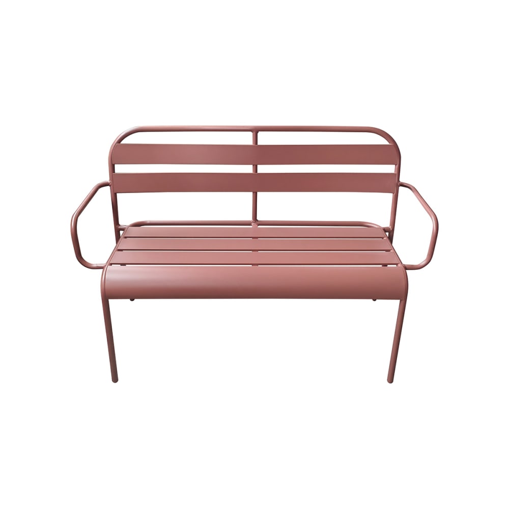banc de jardin en aluminium