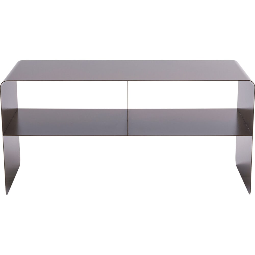 Meuble tv en acier bronze
