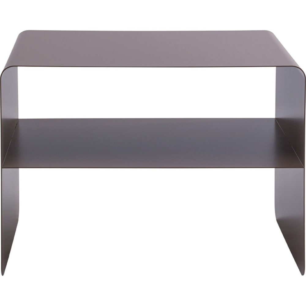 Kare Design Couchtisch aus Stahl, taupe style modern Braun Stahl