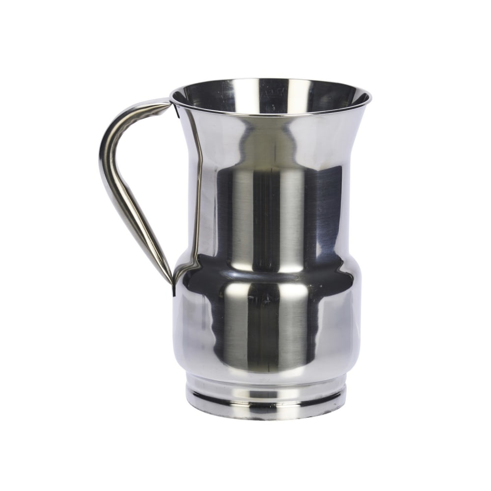 Carafe acier argent 12x12