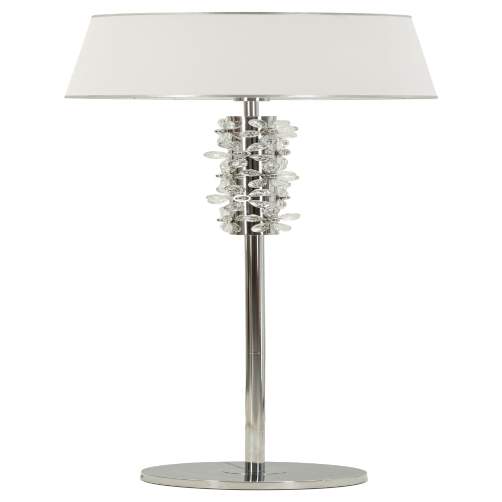 Lampadaire en métal avec fleurs en résine, ø 45 x 157 cm — vue 3