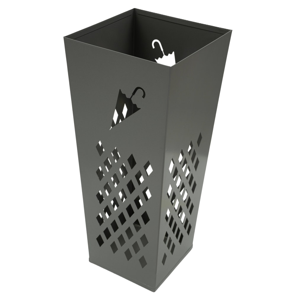 Grauer Metall-Schirmständer CM 19X19X48 - Maisons Du Monde
